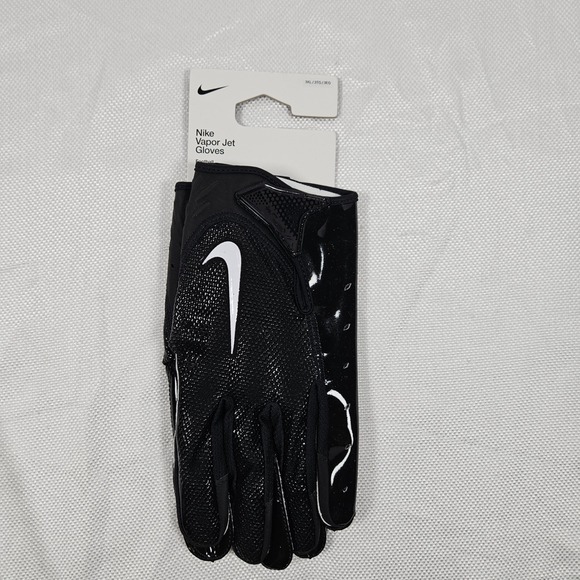 Nike Other - Nike Vapor Jet Football Gloves Mens 3XL‎ Black White FN0283-091 New
